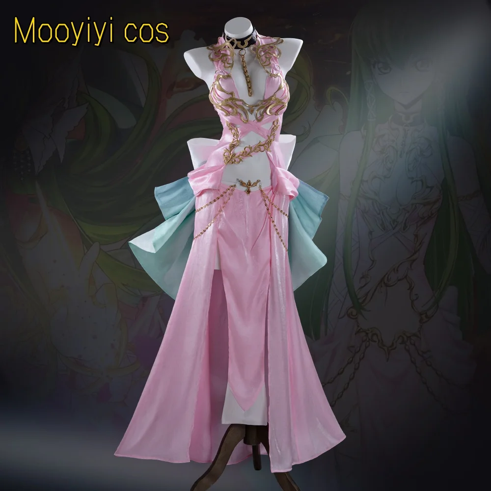 

2025 New Mooyiyi cos CC Cosplay Costume Halloween Christmas Role Playing C Geass sexy dress S-XXL Anniversary Special Dress