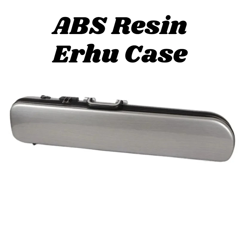 ABS Resin Erhu Case Lightweight Waterproof Drop-proof Shoulders Portable Hard Erhu Box High-quality Musical Instrument Accessory
