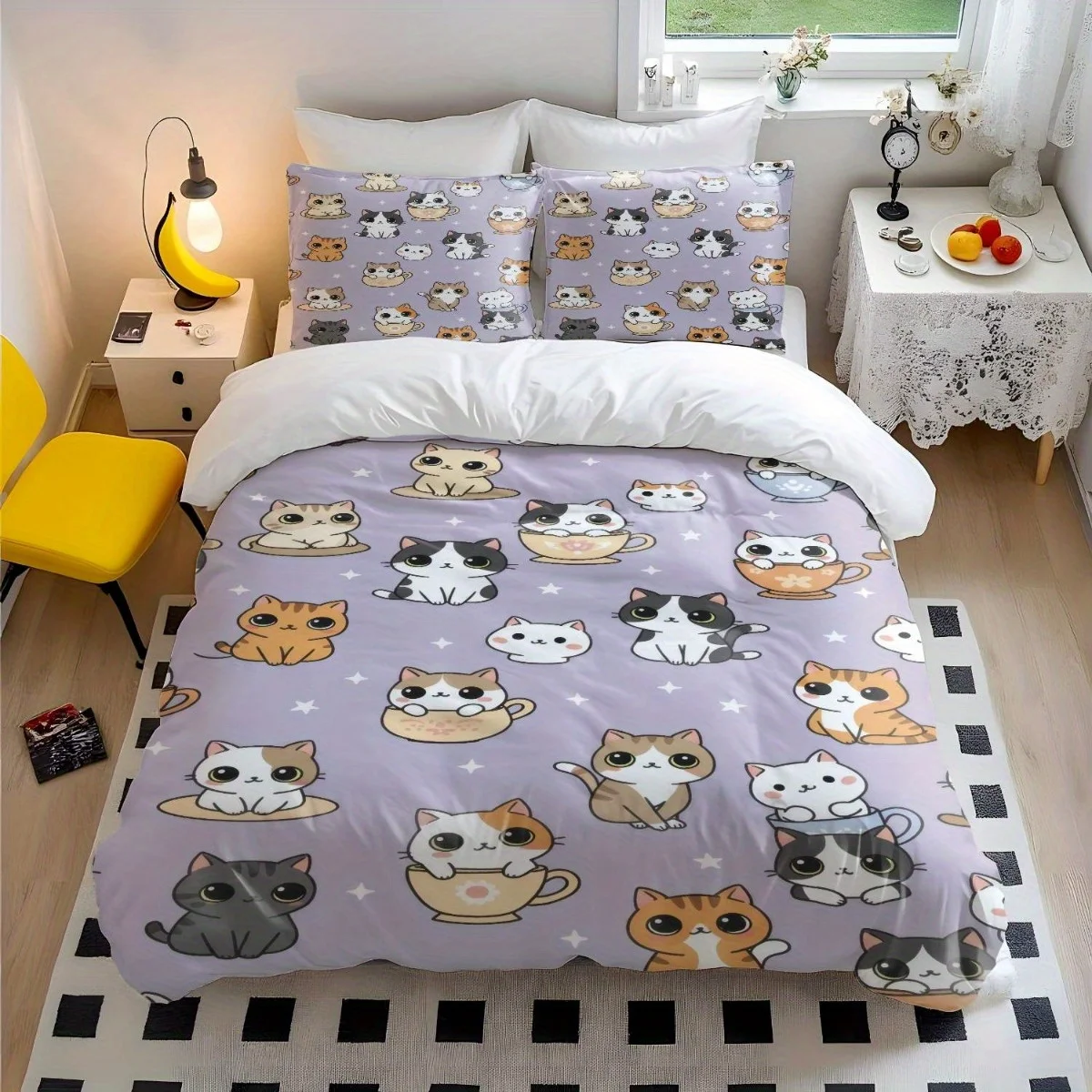 Duvet Cover Sets With Zipper - Soft Duvet Cover Set of Three
