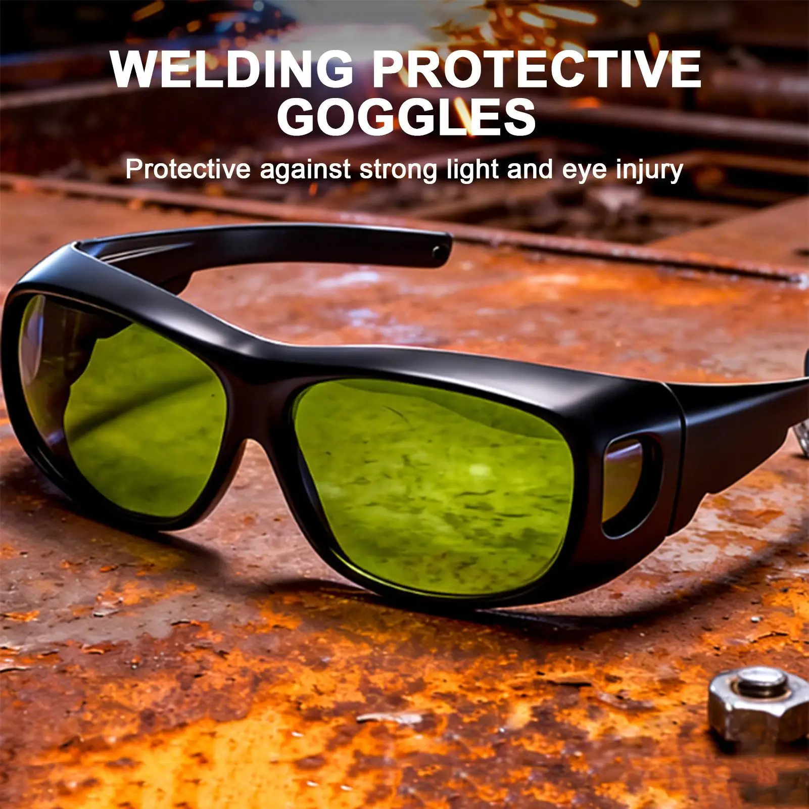 

Labor Protection Glasses Welding Glasses Welder's Anti Laser Glasses Anti Strong Light UV Arc Welding Welding