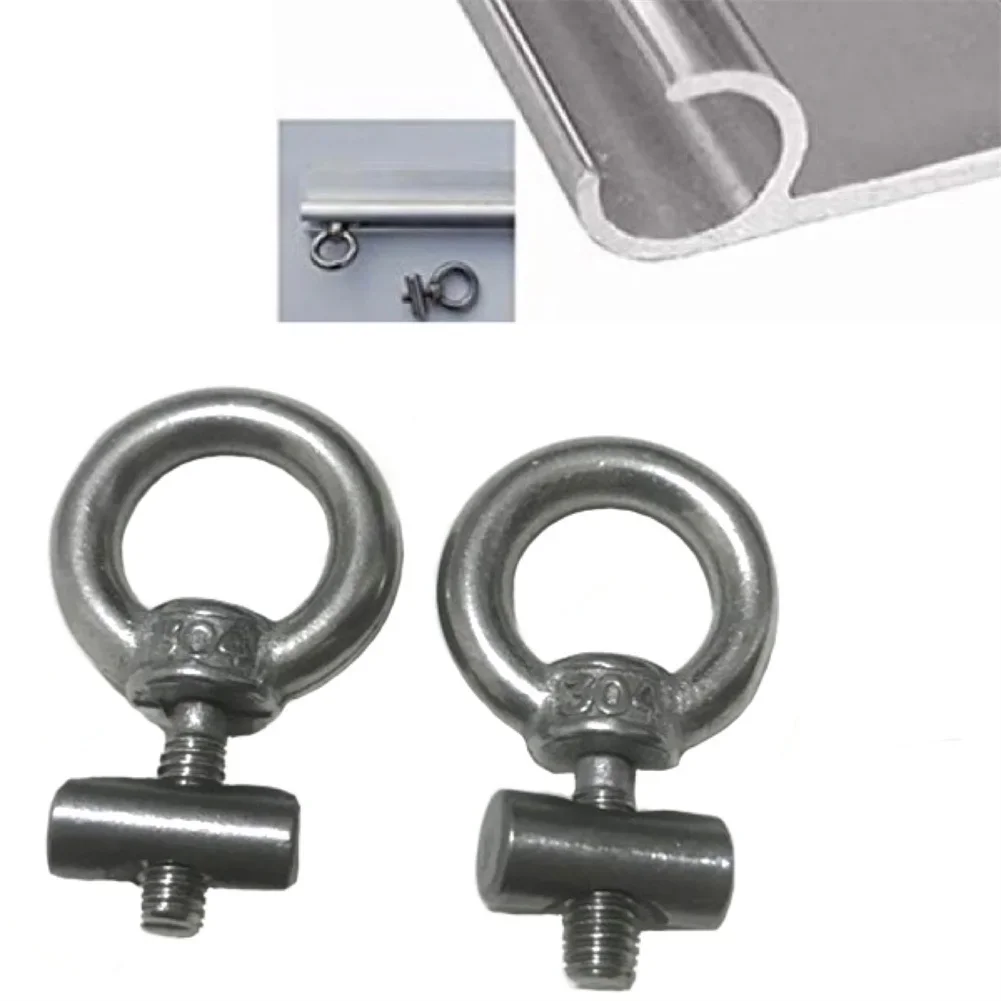 

2x 6mm Awning Rail Stoppers Stainless Steel For Boat Campervan Camping Practical Accessories For Vehicles