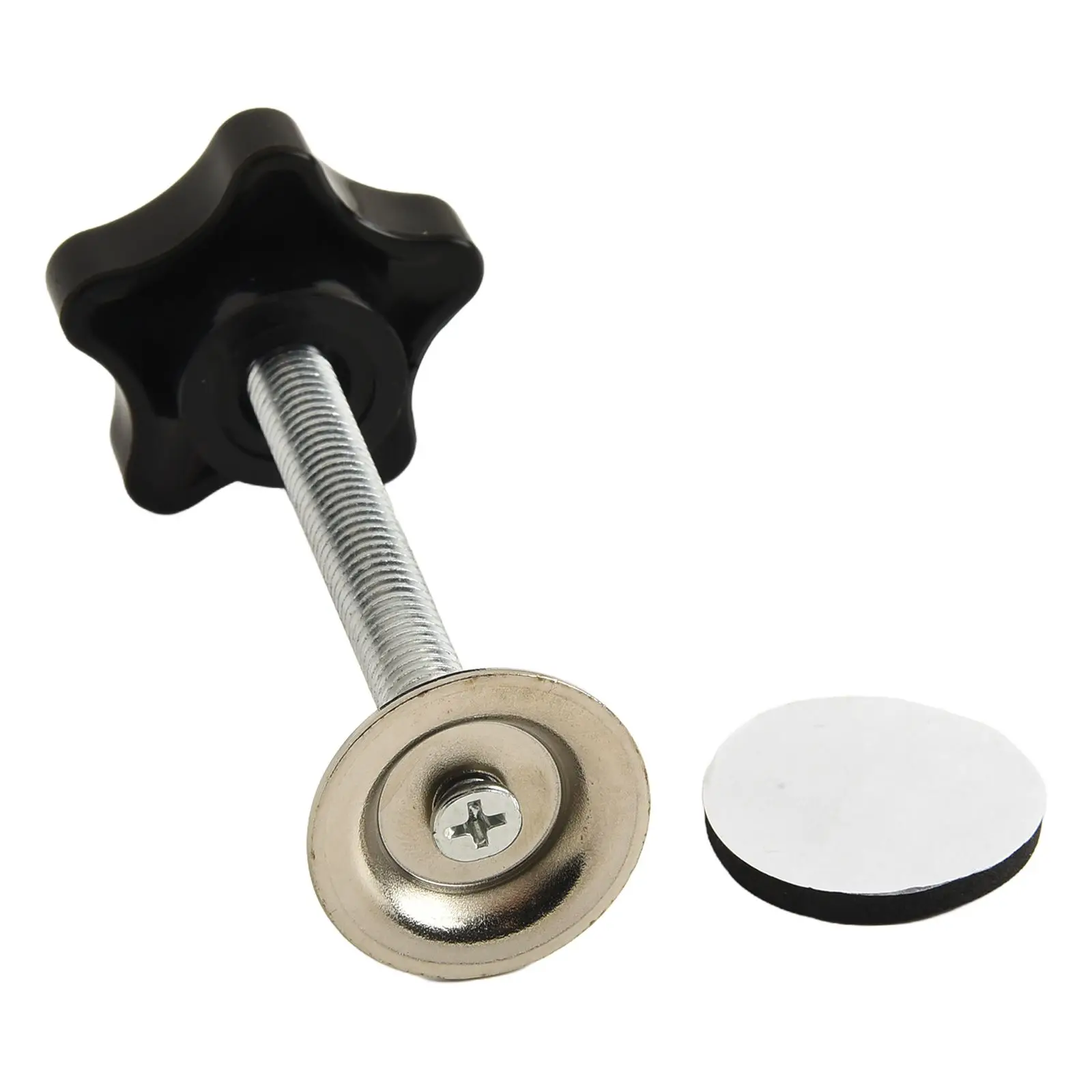 M8x60 Star Plum Rubber Head Pressing Plate Hand Screw Bakelite Hand Knob Tightening Nut Screw Adjustable Handle Screw Tools