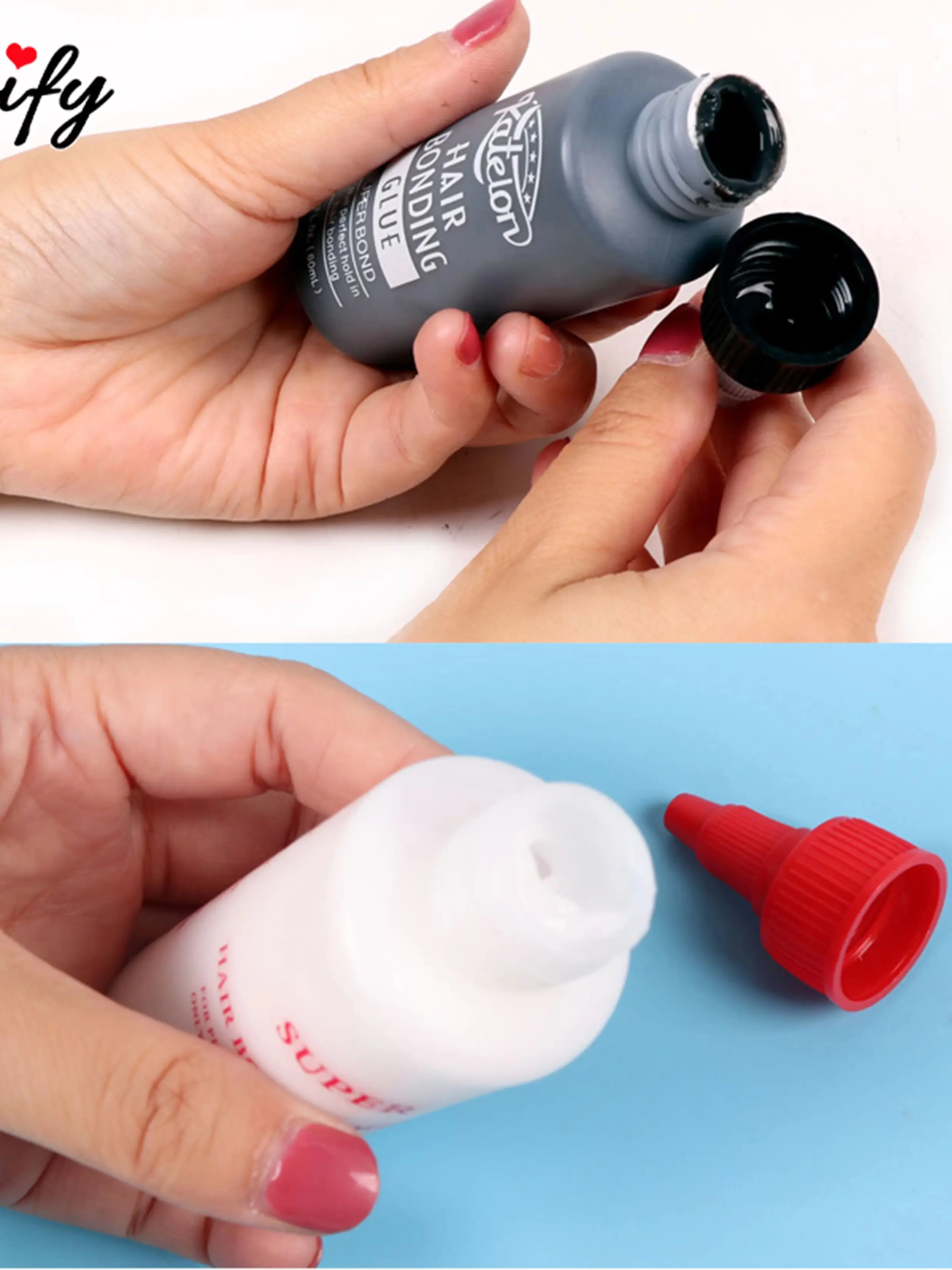Professional Super Hair Bond Remover For Salon 1 Bottle Black Hair Weaving Bond Anti-Fungus Hair Bonding Glue For Hair Bundles