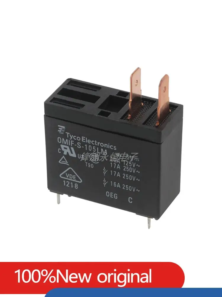 Original New TE Relay OMIF-S-105LM OMIF-S-112LM OMIF-S-124LM 20A 4PIN 5V 12V 24V Power Relay