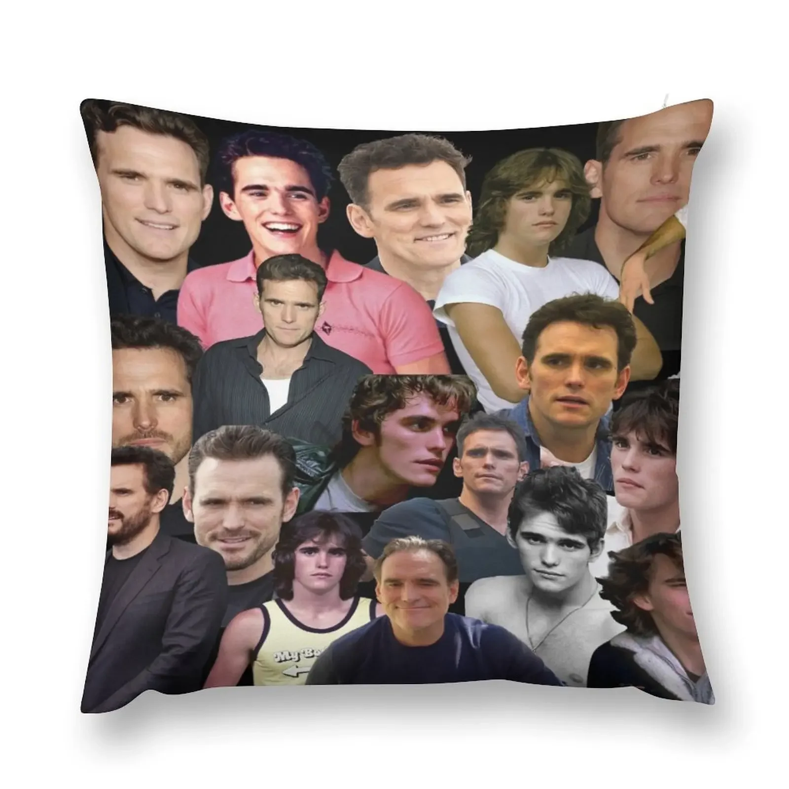 matt dillon collage Throw Pillow Elastic Cover For Sofa Sitting Cushion Luxury Pillow Case pillow