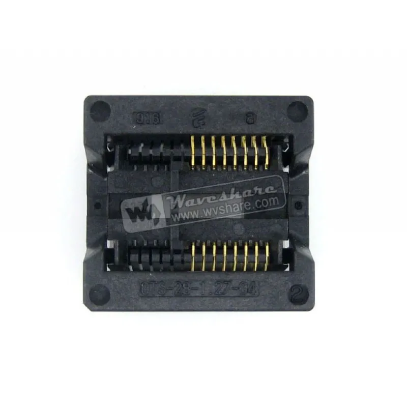 

Makerseek OTS-16(28)-1.27-04 SKU 3583 Waveshare OTS 16 28 1.27 04, Test Burn in Socket,