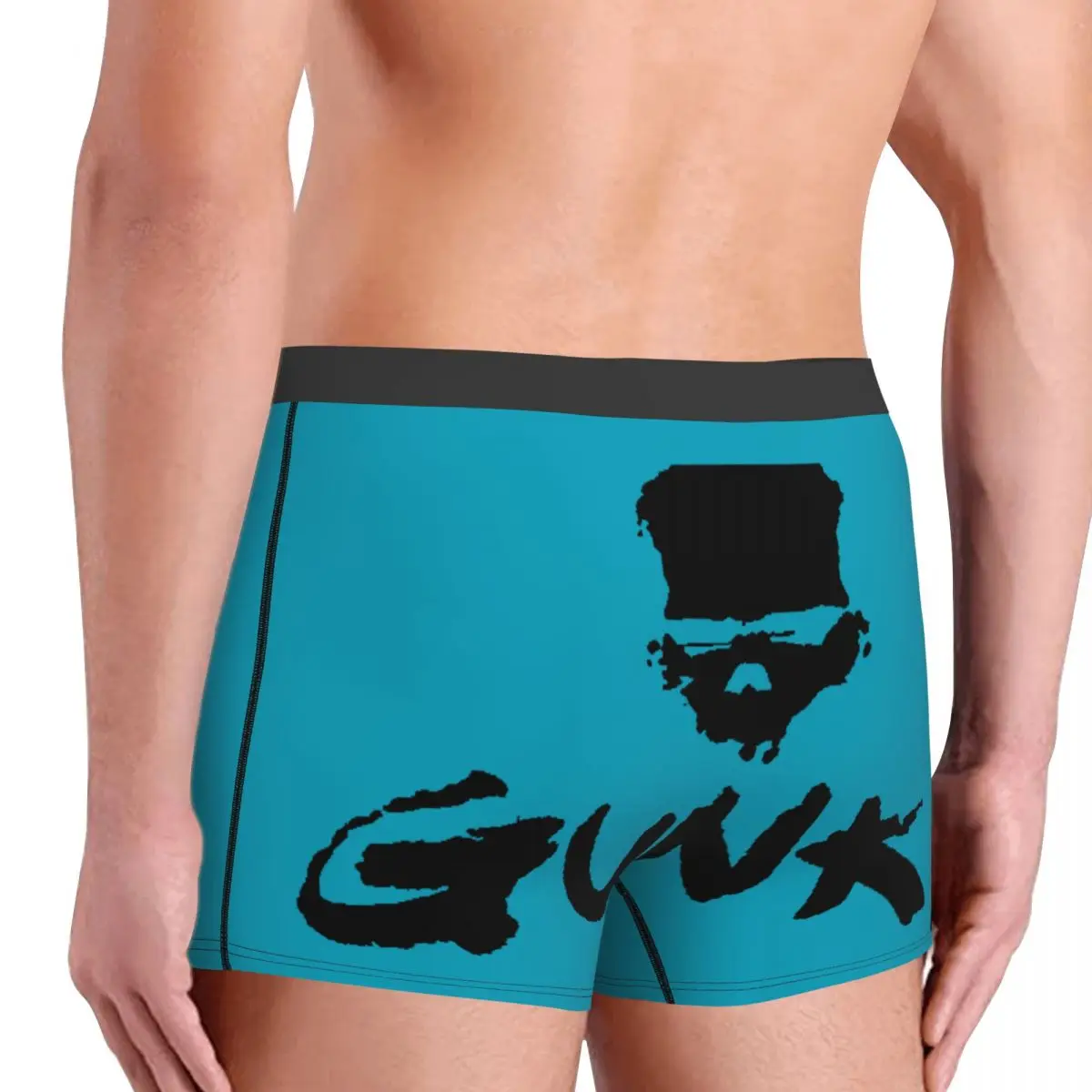 Cool Gunkis Fish Boxers Shorts Panties Male Underpants Comfortable Fishing Rod Briefs Underwear