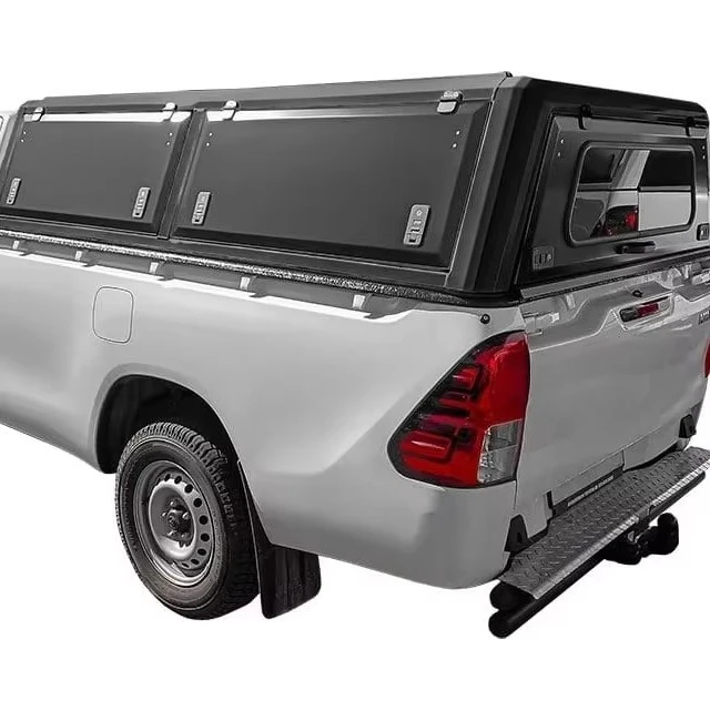 4x4 Pickup Aluminum Canopy Foldable Truck Hard Top Canopy for Single Cab toyota Hilux Car Truck Topper Bed Canopy