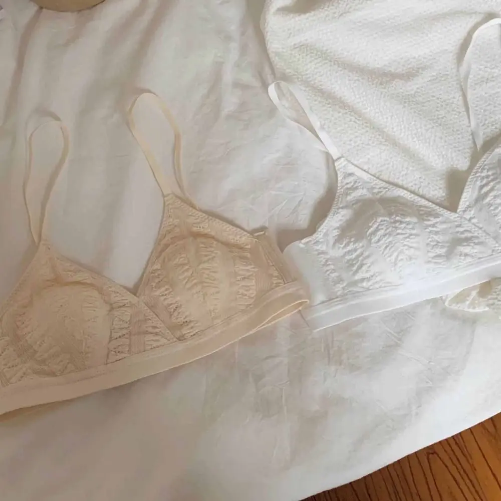 حمالة صدر عميقة على شكل حرف V قابلة للتنفس، ملابس داخلية مضادة للترهل للنساء، حمالة صدر شبكية رفيعة مقاومة للصدمات #4