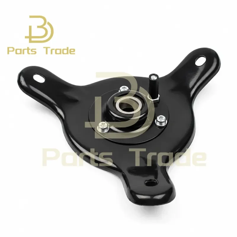 For Knapsack Lawn Mower Back Frame Engine Mount Plate Triangular Disc Base Bracket Brush Cutter Rear Frame Assembly