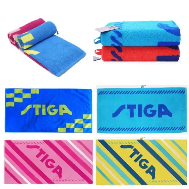 Stiga Sports Table Tennis cottom Towel Made of All Cotton, Soft, Thick, Comfortable Moisture Absorbing Towel 50*100cm
