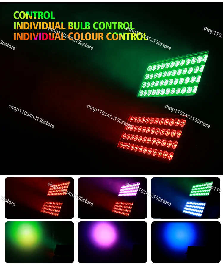 Disco Event Lighting Full Color  Emitting Diode Outdoor  Bright Waterproof Wall  Emitting Diode Flood Light
