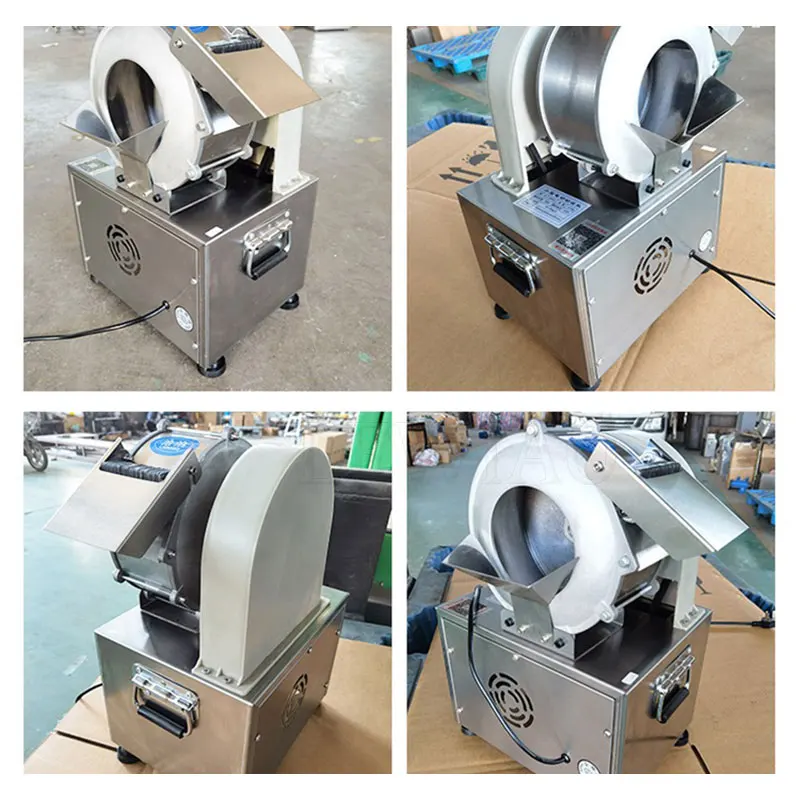 180W Praktis Komersial Listrik Kentang Wortel Alat Pengiris Lobak Irisan Sayuran Makanan Mesin Penghancur