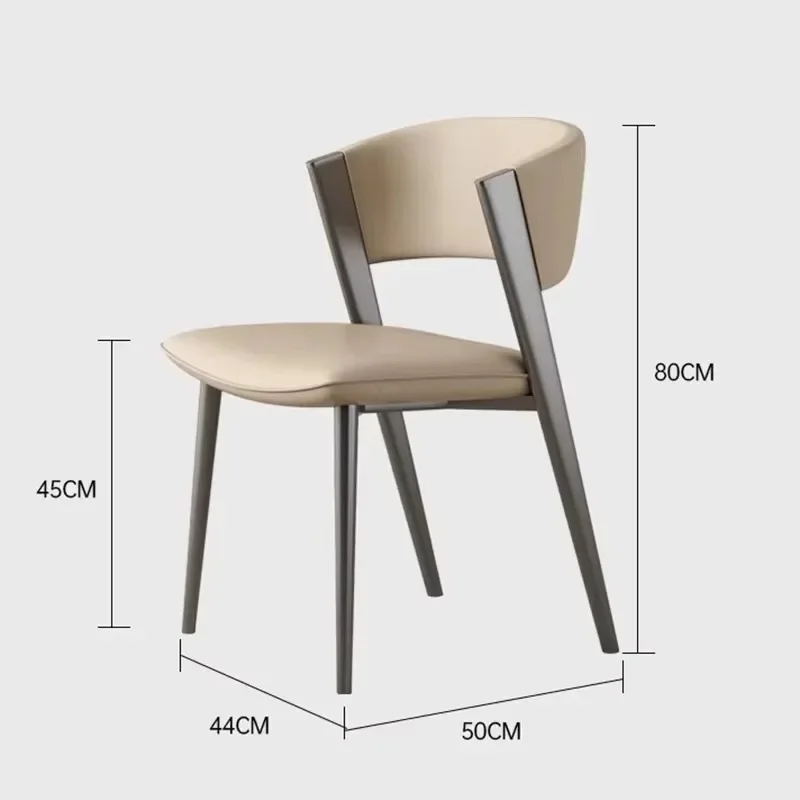 Kitchen Aesthetic Dining Chairs Nordic Trendy Throne Design Chair Ergonomic Simple Aesthetic Sillas De Comedor Kitchen Furniture