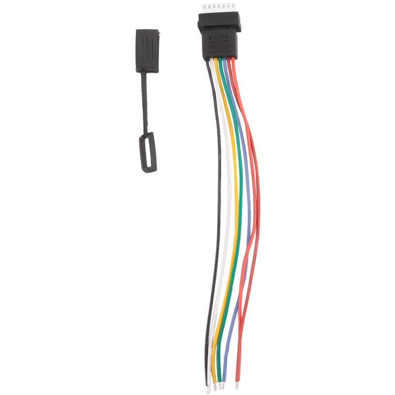 AINY-50PCS RC Aircraft 6S Balance Head With Cap Extension Charging Cable Lead Cord 10Cm DIY For Li Po Battery