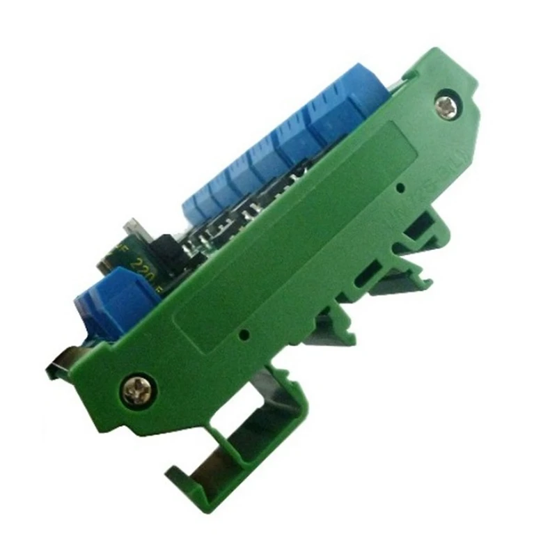 6-25 V 8 Geïsoleerde DIN35 UART RS485 MOSFET Module Modbus RTU Schakelaar Board Voor Relais PLC LED PTZ