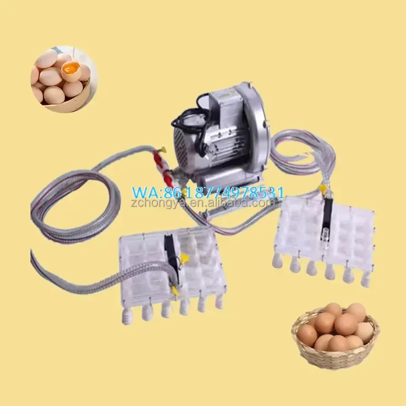 Wmwmnu 2025 New Design Egg Lifting 30PCS Hand Held Vacuum Egg Sucker