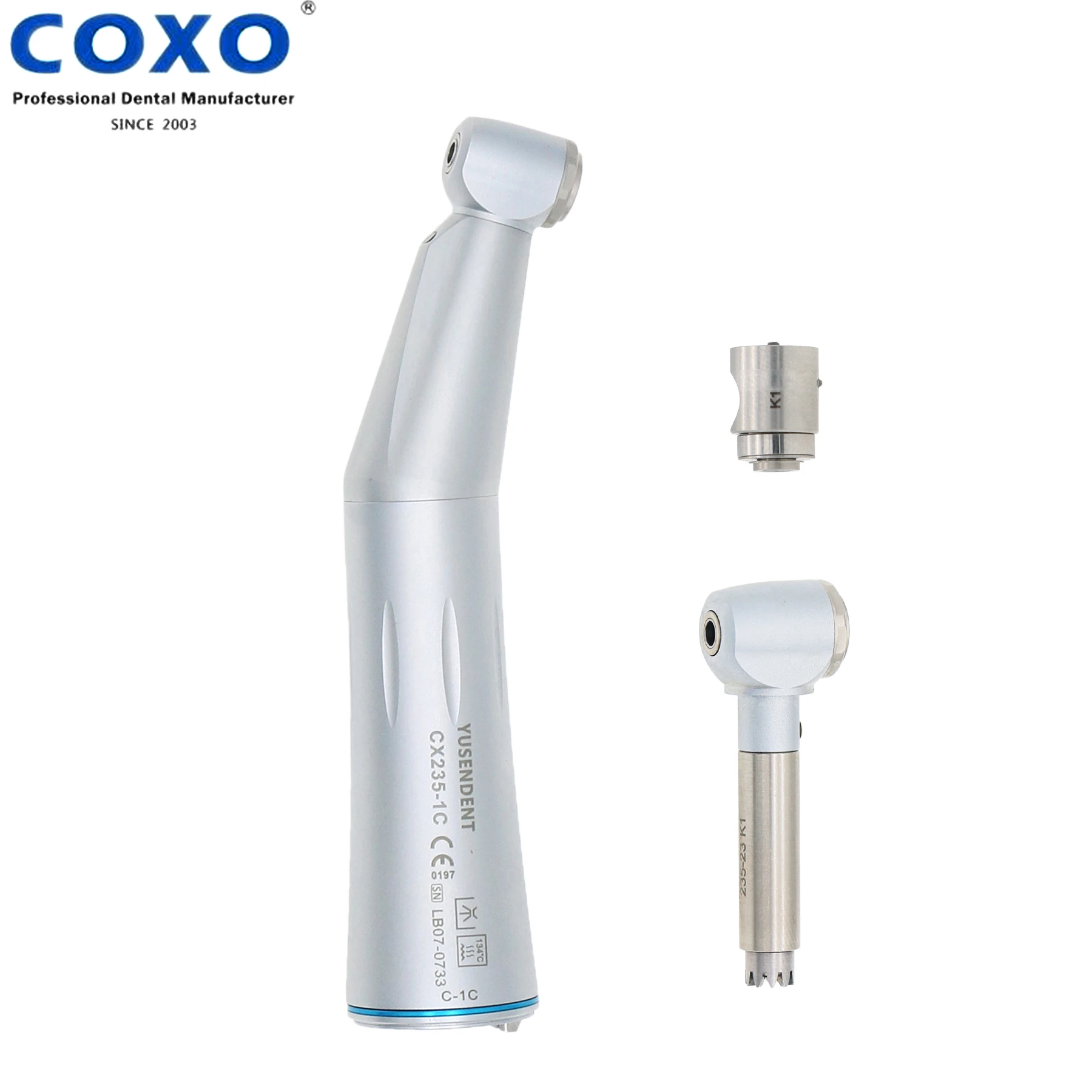 

COXO Dental Fiber Optic E-type Low Speed Contra Angle fit KaVo NSK CX235-1C