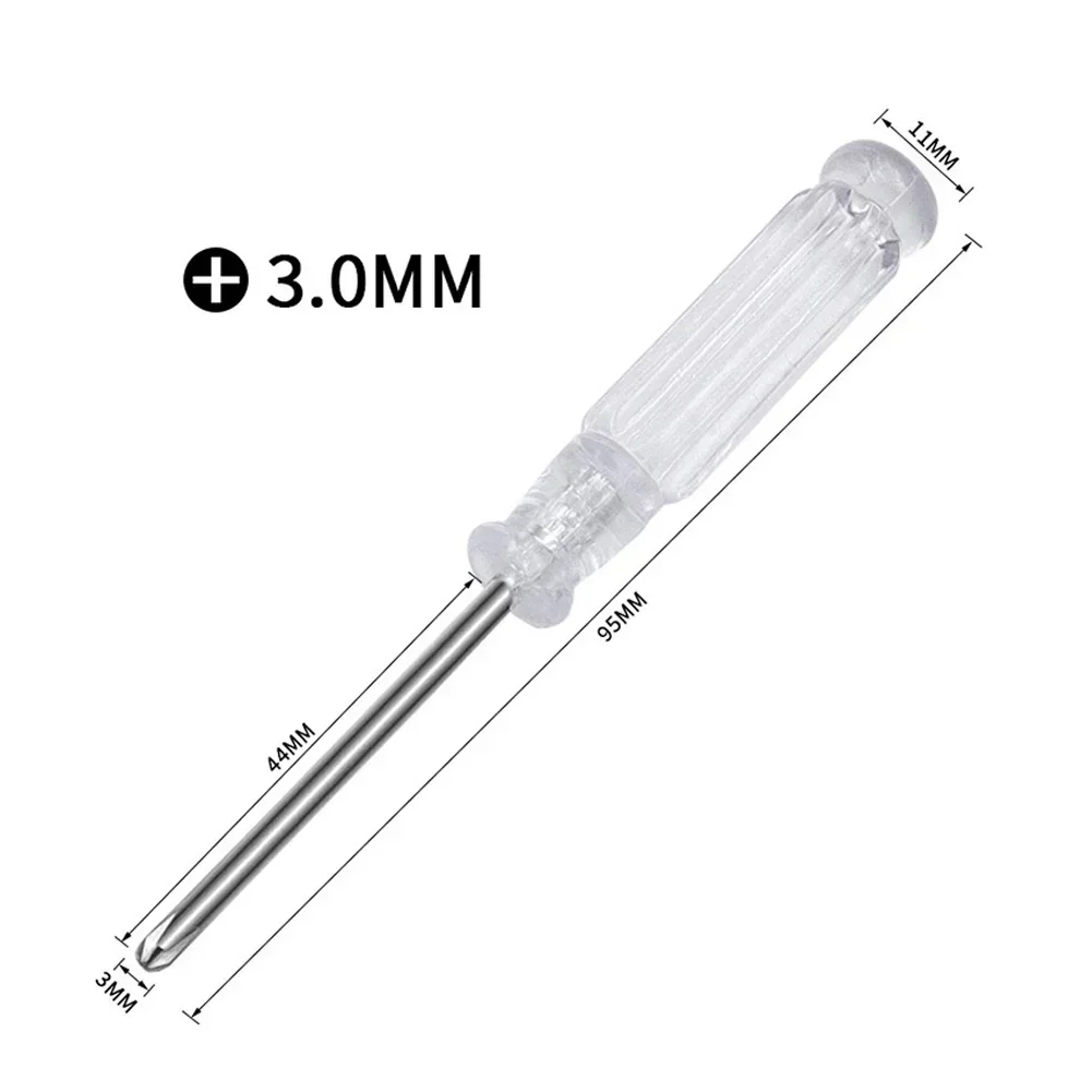 2021 New Hot Sale Top-quality Cross Screwdrivers Slotted 45#steel 95mm / 3.74Inch Replacement Tool Transparent