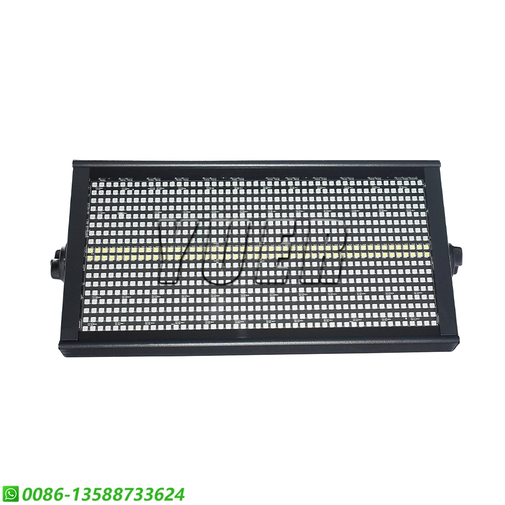 YUER 200W LED 48+8 RGB + White Strobe Washing Effect Stage Lighting Party Dj Disco Indoor Club Bar Strobe Lights DMX Control