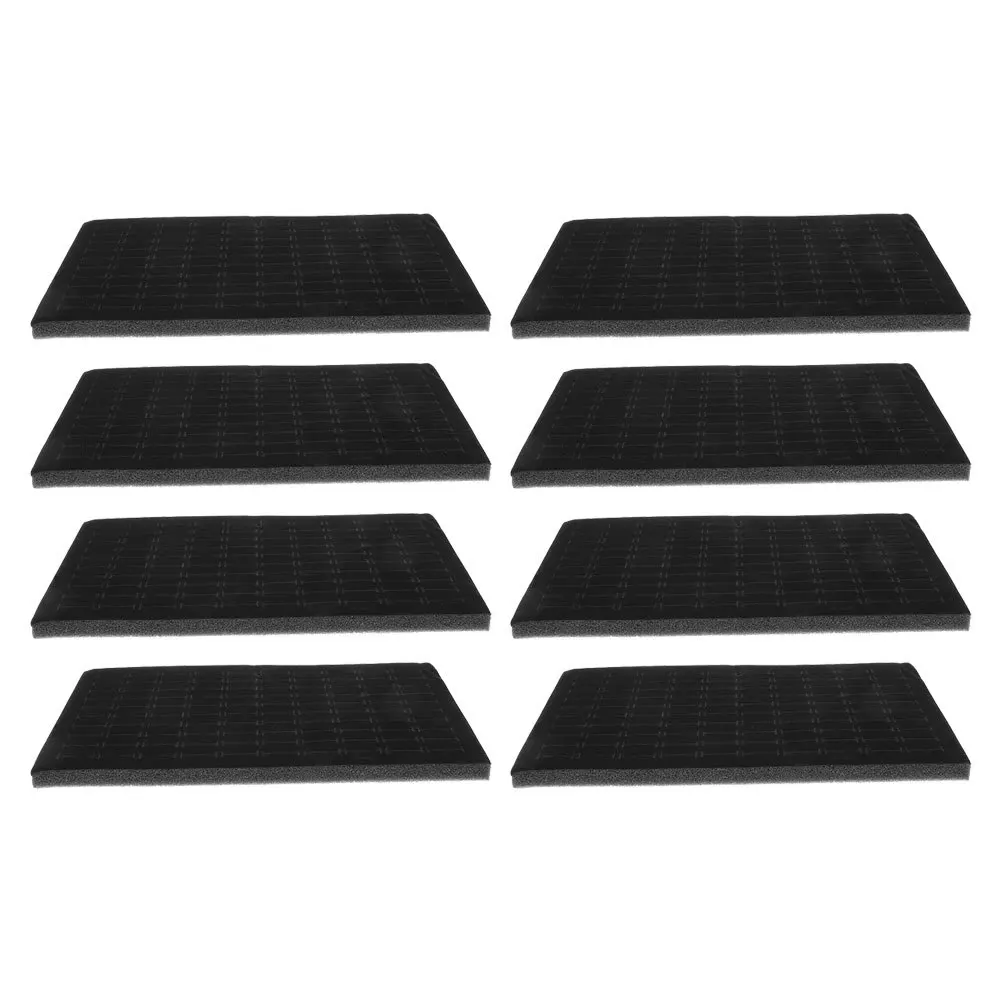 

8Pcs Sponge Jewelry Insert Ring and Earring Display Pad for Box Drawer Organizer Storage Protection Universal Fit Stackable