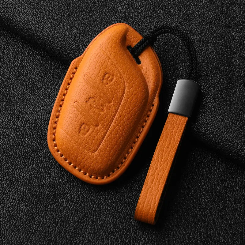 

Genuine Leather Key Fob Cover for MG 4/5/7/ES5/6/Cyberster