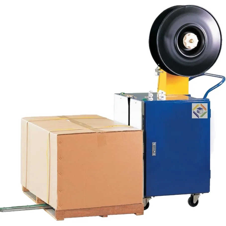 ST Semi-Automatic Strapping Threading Machine Pallet Strapping All in One Labor Free Bundling Packing Machine