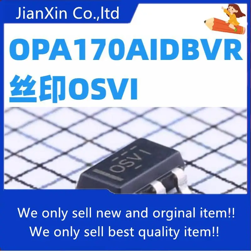 

10pcs orginal new OPA170AIDBVR silk screen OSVI patch SOT23-5 operaonal amplifier IC