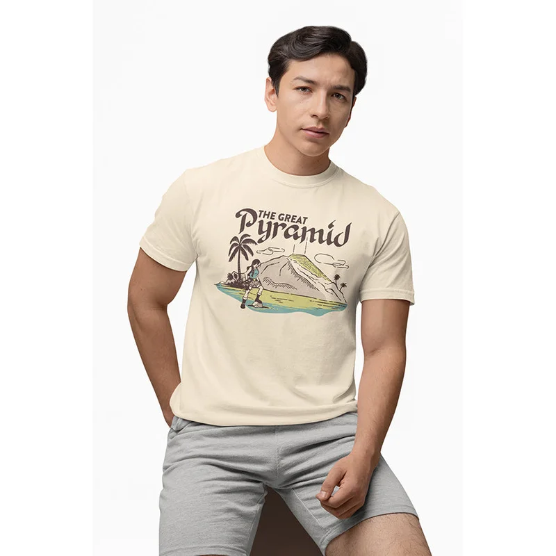 Retro Video game Tomb Raider Angel of Darkness Lara Croft Gift t shirt for gamer 1016 Short Sleeve Graphic Clothes US Size Tee