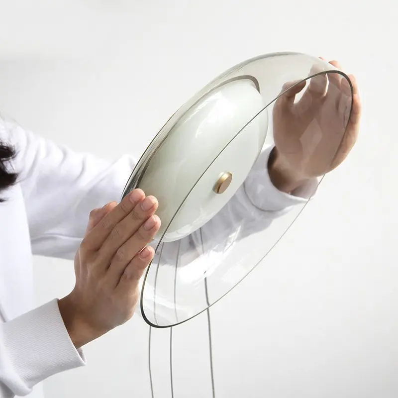 Post-modern Designer Glass Pendant Lights Dining Room Restaurant Kitchen Hanging Lamp Simple Hanglamp Home Decor Light Fixtures