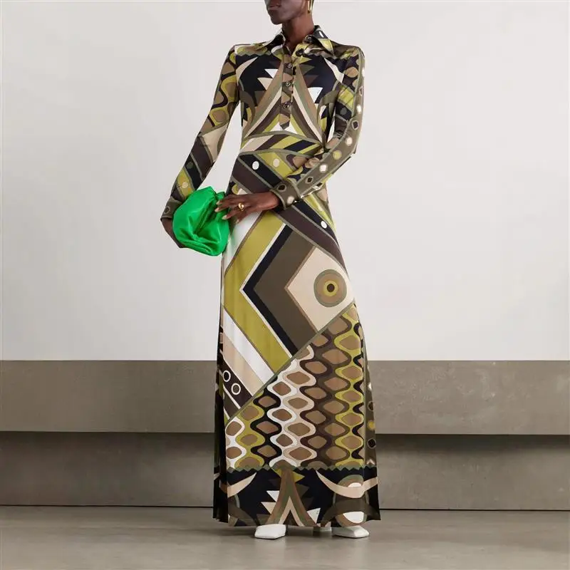 

Sexy 2024 Women's Swimwear Thermal Vaion Beach Skirt Set Cross-Border Temu Ele Splice Long Sve Ne Dr