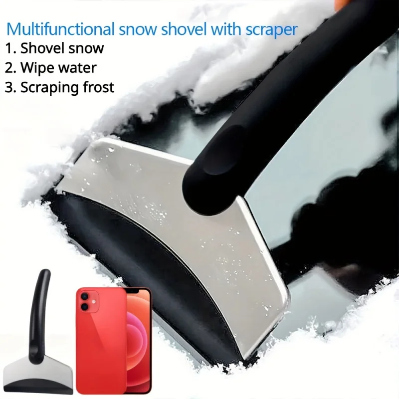 Car Windshield Durable Snow Plough Shovel Ice Scraper Snow Shovel Winter Windshield Window Snow Scraping Window Cleaning tools