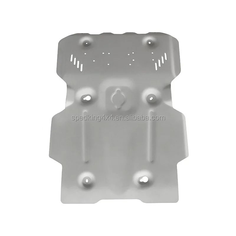 Spedking Accessori esterni per auto Piastra paramotore in alluminio sotto il corpo Copertura piastra motore per TACOMA 2024 per piastra paramotore TRD