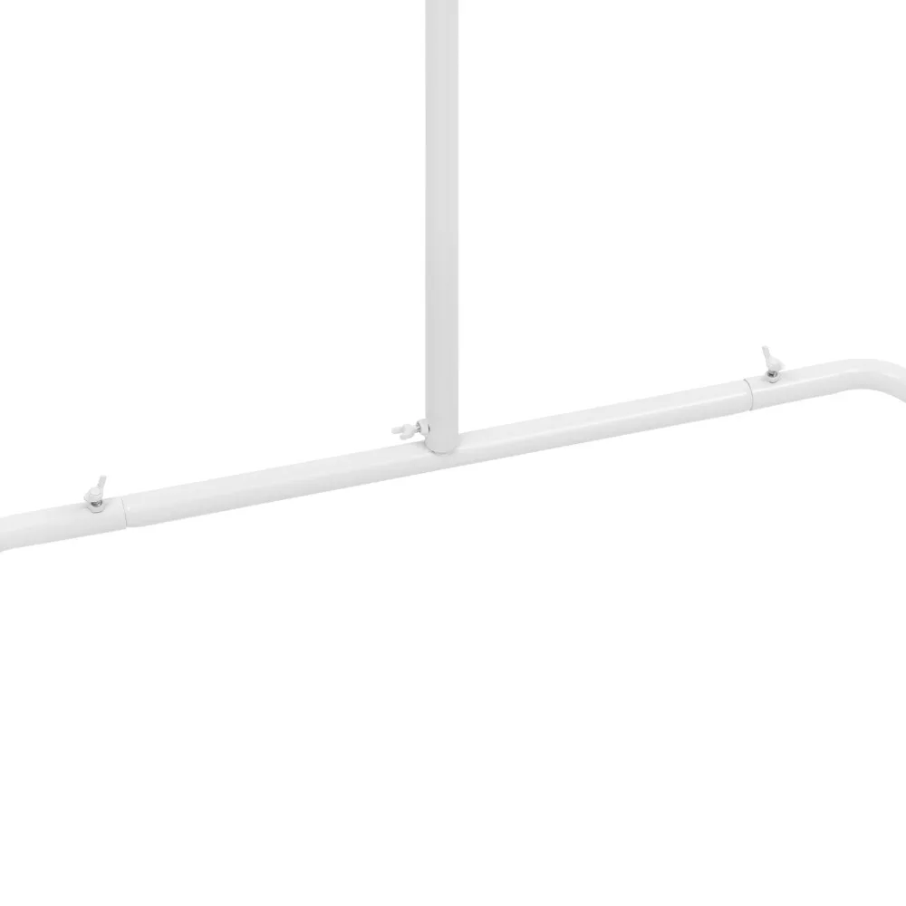 Hochzeitsbogen 2 x 1,05 m Quadratischer Bogen zur Dekoration Hochzeitsblumen Metall mit Sockel für Hochzeitszeremonie Geburtstagsfeier – Detail 4