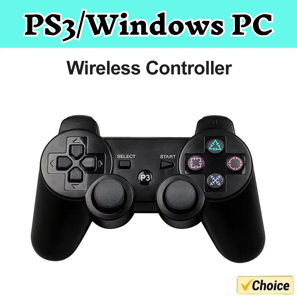 Mando inalámbrico Bluetooth para SONY PS3, Joystick para Play Station 3, PC