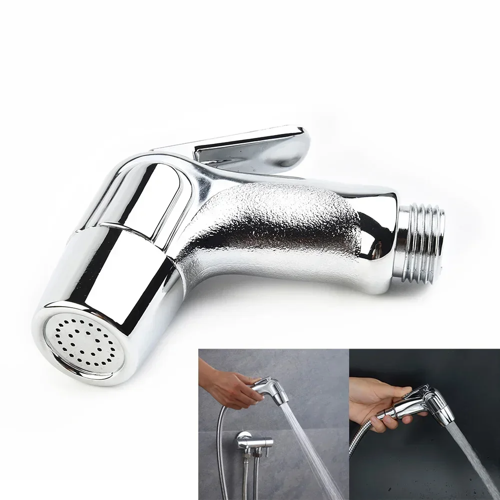 

Hot Sale For Muslim Sanitary Handheld Spray Bidet Spray Ergonomically Shaped G1/2" Connection 1 PC G1/2" Connection