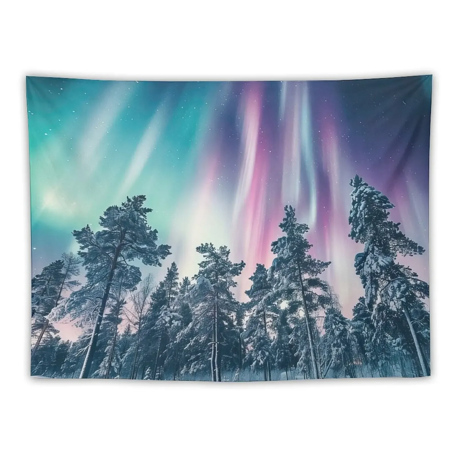 

Dreamy Northern Lights Tapestry Wall Tapestries Things To The Room Tapestry