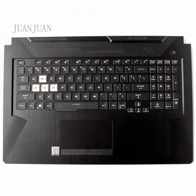 A+ For ASUS FX706HM FA706IU Laptop Keyboard Palmrest Upper Case with Touchpad Black