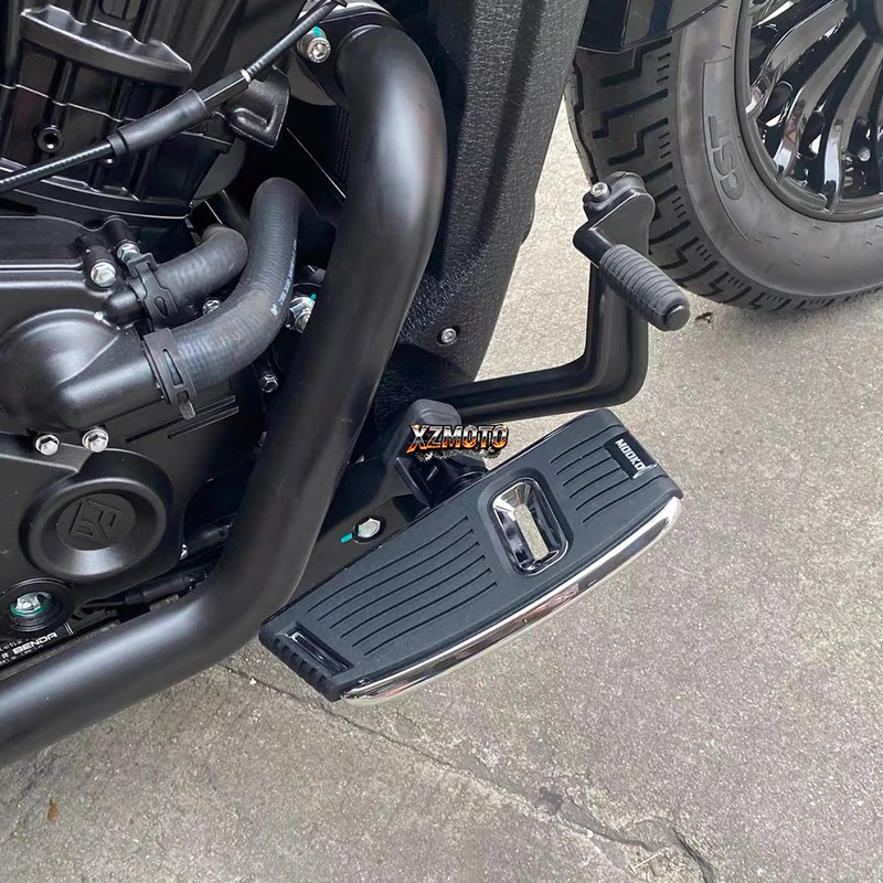 For Harley-Davidson Street Bob Fat Bob Sportster S Low Rider S Motorcycle Driver Footboard Rider Footpegs Footrests Accessories
