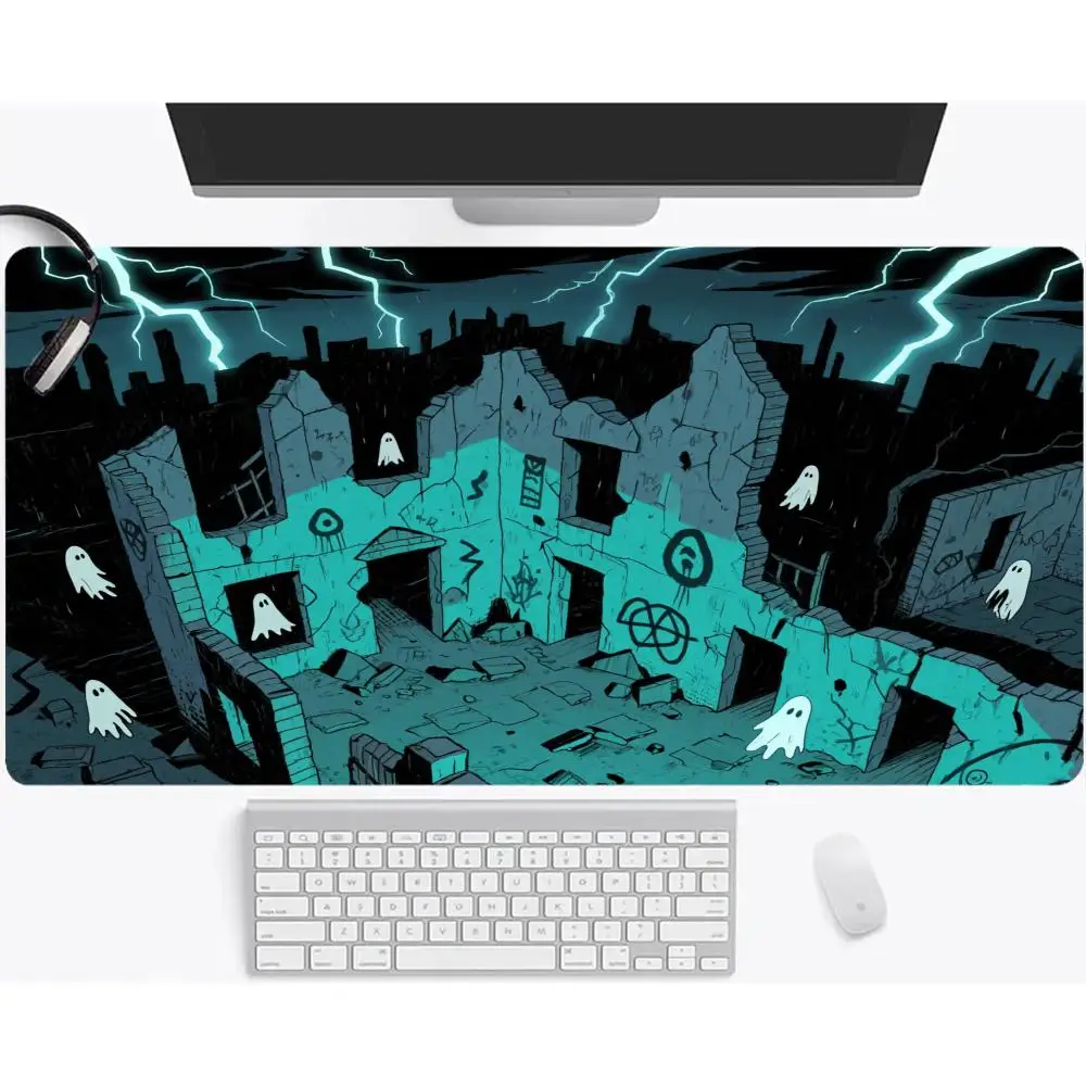 

Коврик для мыши Настольный коврик Коврик для офисной спальни Противоскользящий коврик для настольной компьютерной мыши для ноутбука Коврик в стиле аниме