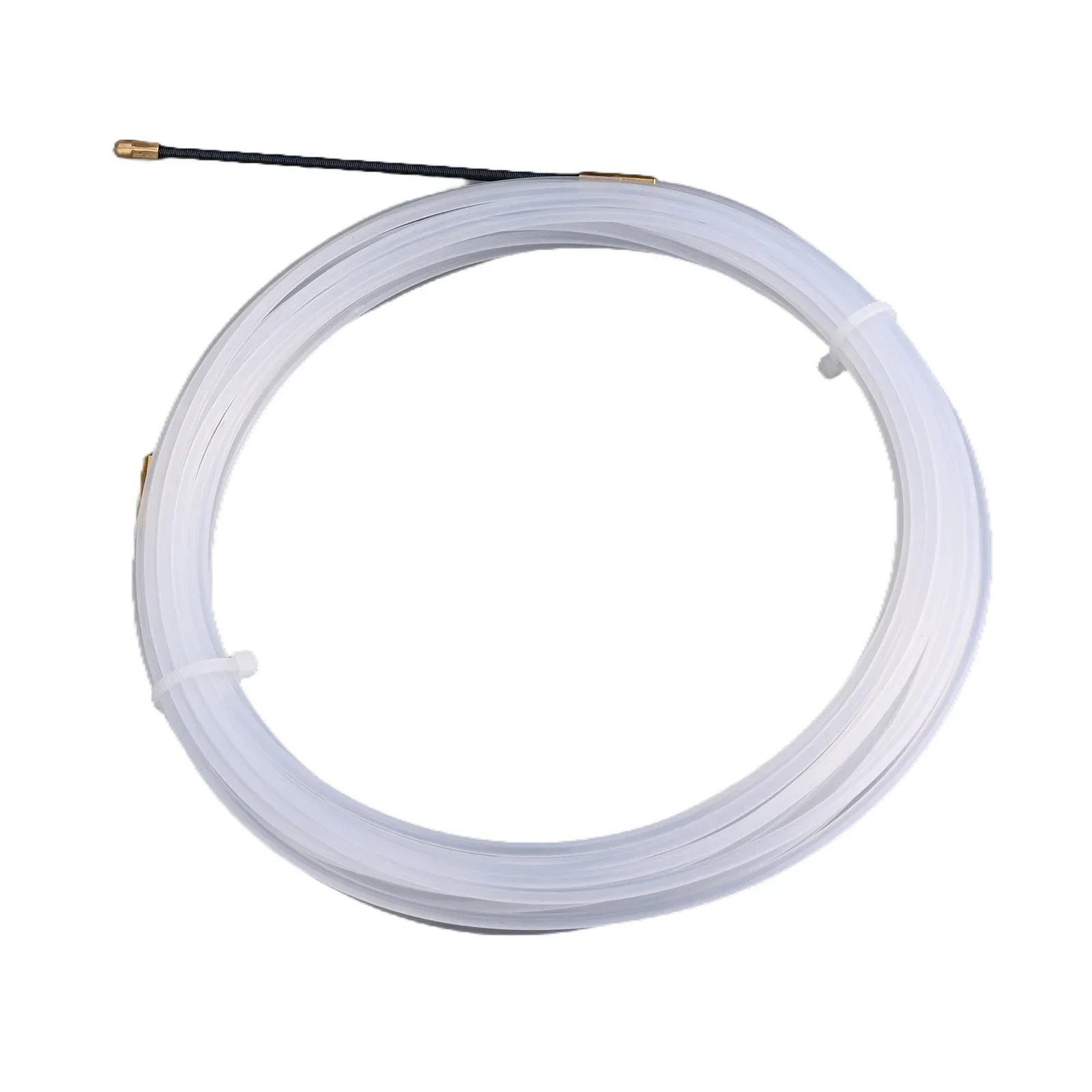 Reliable Retractable Cable Aid Strong Nylon Spring Extended Reach Pull Wire Practical Eyelet Easy Cable Installation