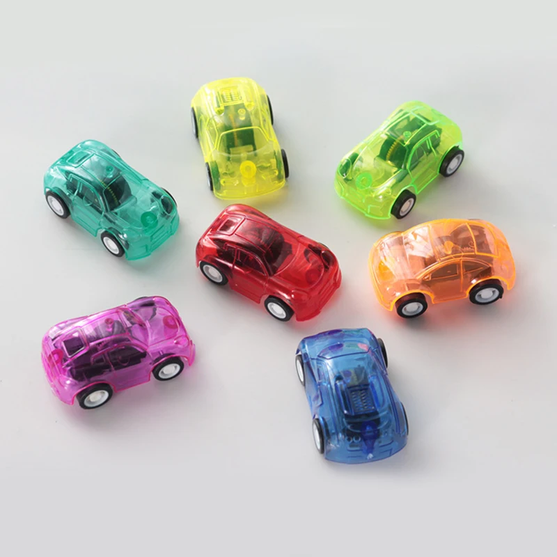 Coche de carreras extraíble para niños, recuerdos de fiesta de cumpleaños, regalos para invitados, relleno de piñata, Mini modelo de vehículo,