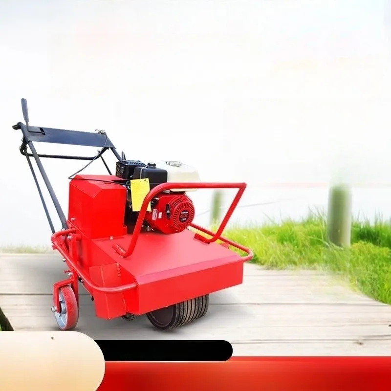 Lawn drilling machine community greening property park court turf grass root