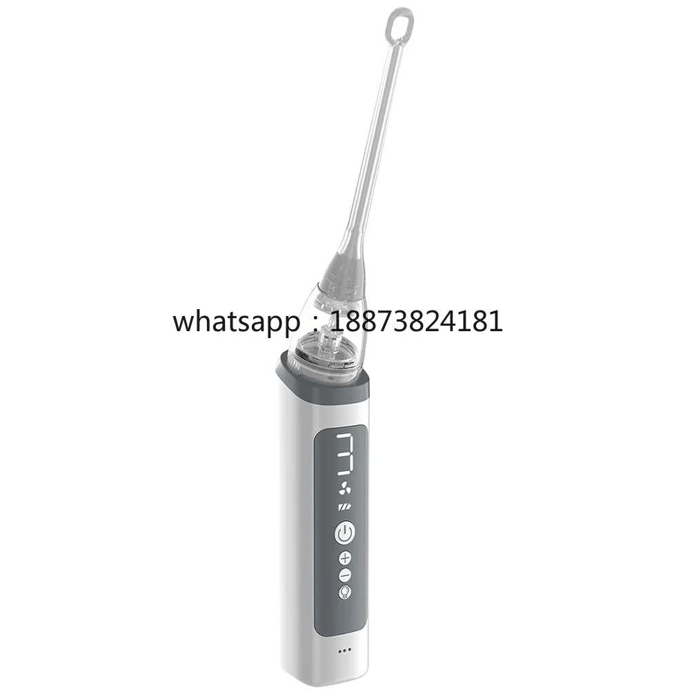 Vacuum Tonsil Stone Remover Tool Built-In LED light 8 Suction Modes Anti Bad Breath Oral Irrigator&Tongue Coating Scraper fast