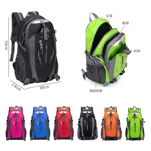 New Camping Backpack 40 Liters Large Capacity Travel Canvas Bag Outdoor Mountaineering Hiking Travel Bag