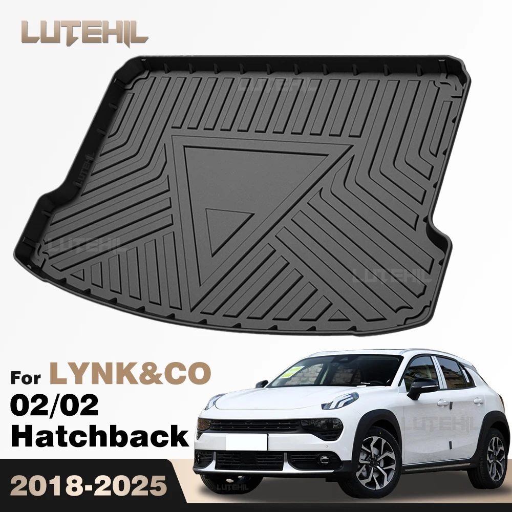 

For LYNK&CO 02/02 Hatchback 2018-2025 2019 2020 2021 2022 TPE Trunk Mat Mat Cargo Liner Protective Cover Waterproof Accessories