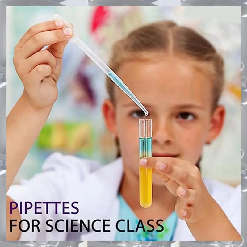 

1000-Pack 2Ml Calibrated Droppers Plastic Pipette Dropper For Science Lab, DIY Art