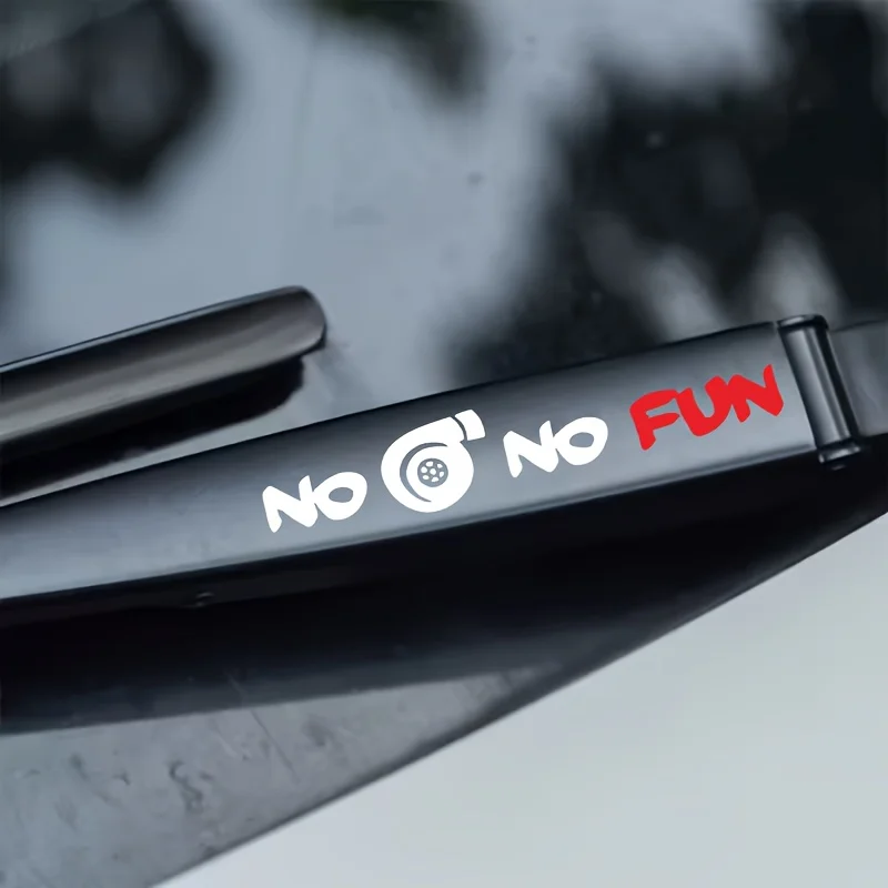 

1 комплект матовых виниловых наклеек "No Snail No Fun" для защиты лобового стекла автомобиля от царапин