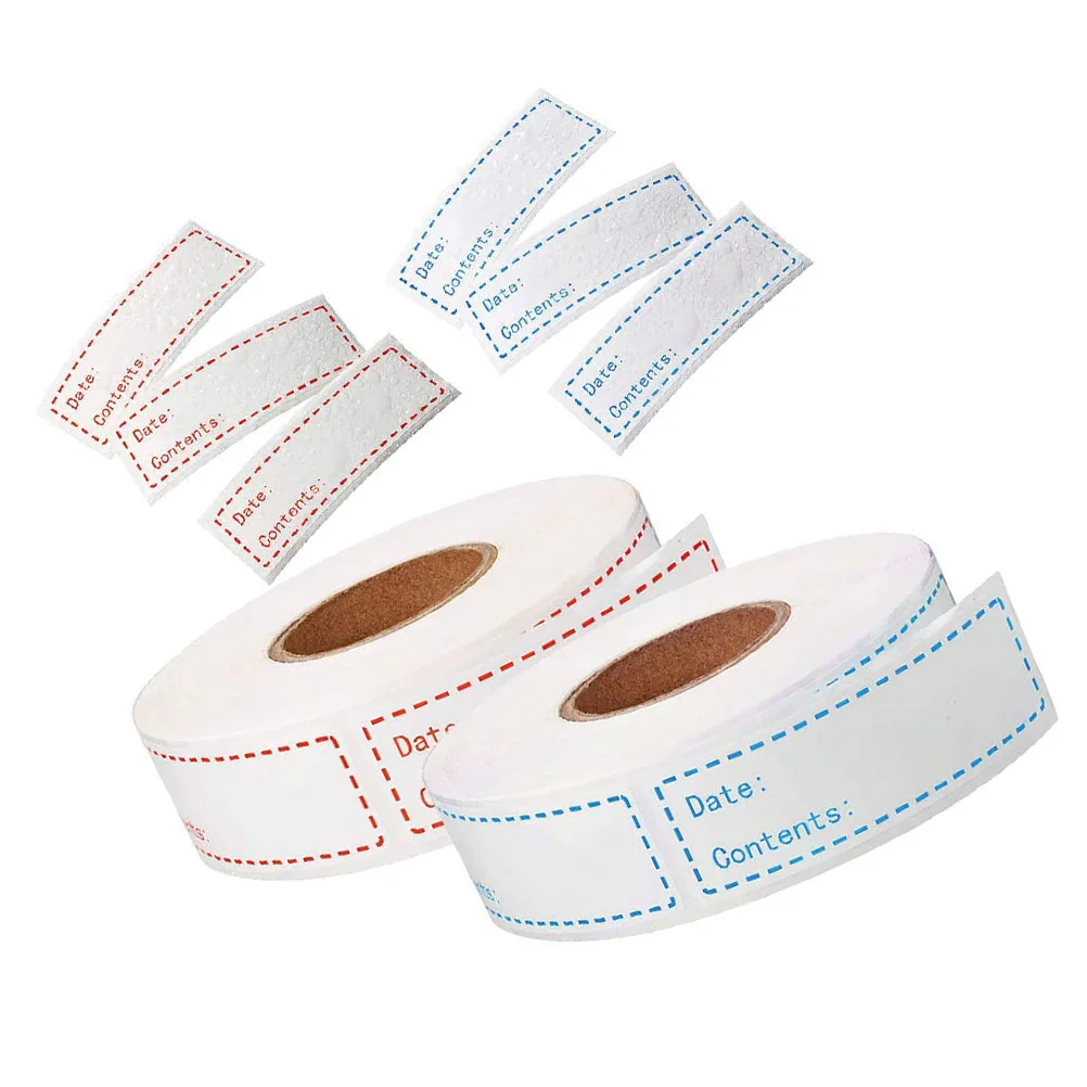 

Food Storage Stickers Self Adhesive Record Date Diy Index Sticker Paste DIY Index English Record Date Paste Kitchen File Folder