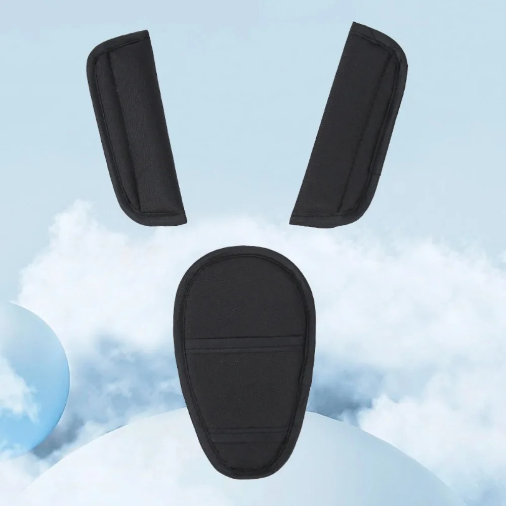 Portable Breathable Car Seat Shoulder Pads Comfortable Soft Stroller Shoulder Strap Detachable Strap Pad Car Seat